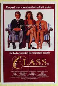 h738 CLASS Aust one-sheet movie poster '83 Rob Lowe, Jacqueline Bisset
