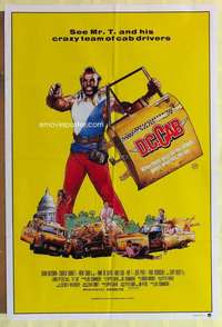 h742 DC CAB Aust one-sheet movie poster '83 Mr. T, Drew Struzan artwork!