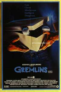 h754 GREMLINS Aust one-sheet movie poster '84 Joe Dante, Phoebe Cates
