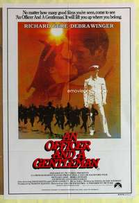 h784 OFFICER & A GENTLEMAN Aust one-sheet movie poster '82 Richard Gere
