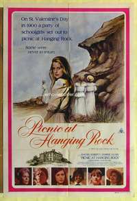 h789 PICNIC AT HANGING ROCK Aust one-sheet movie poster '79 Peter Weir