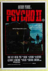h794 PSYCHO 2 Aust one-sheet movie poster '83 Anthony Perkins, Vera Miles