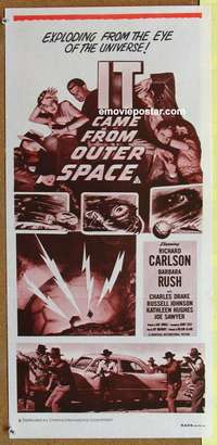 h865 IT CAME FROM OUTER SPACE Australian daybill movie poster R70s classic!