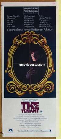 h916 TENANT Australian daybill movie poster '76 Roman Polanski, Adjani