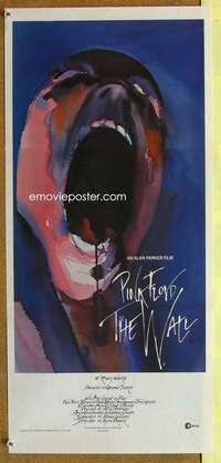 h929 WALL Australian daybill movie poster '82 Pink Floyd, Roger Waters