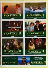 h712 MAN FROM SNOWY RIVER 2 Aust LC movie poster '88 Burlinson