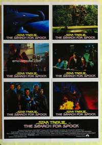 h713 STAR TREK 3 Aust LC movie poster '84 The Search for Spock!