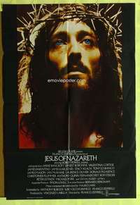 h157 JESUS OF NAZARETH English one-sheet movie poster '77 Franco Zeffirelli