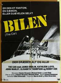 h588 CAR Danish movie poster '77 James Brolin, possessed car horror!