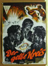 h603 DAREDEVILS OF THE RED CIRCLE German movie poster R50s serial