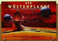 h523 DUNE German 11x16 movie poster '84 cool different sci-fi art!