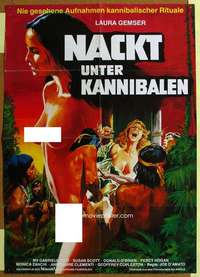 h612 EMANUELLE & THE LAST CANNIBALS German movie poster '77