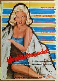 h644 IS YOUR HONEYMOON REALLY NECESSARY German movie poster R50s Dors