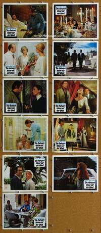 h518 ONLY THE WIND KNOWS THE ANSWER 11 German movie lobby cards '74