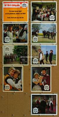 h520 SEXY SUSAN KNOWS HOW 9 German movie lobby cards '70 Teri Tordai