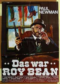 h650 LIFE & TIMES OF JUDGE ROY BEAN German movie poster '72 cool art!