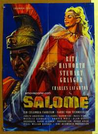 h676 SALOME German movie poster R50s Granger, sexy Rita Hayworth!