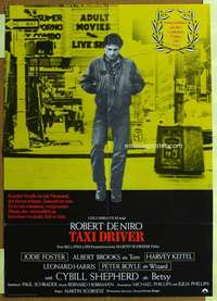 h687 TAXI DRIVER German movie poster '76 Robert De Niro, Scorsese