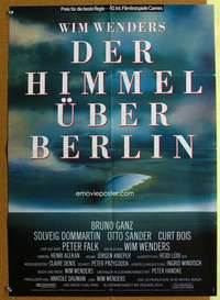 h706 WINGS OF DESIRE German movie poster '87 Wim Wenders fantasy!