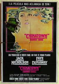 h332 CHINATOWN Mexican movie poster '74 Nicholson, Polanski