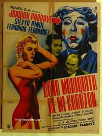 h341 DONA MARIQUITA DE MI CORAZON Mexican movie poster '53