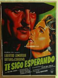 h404 TE SIGO ESPERANDO Mexican movie poster '52 de Cordova