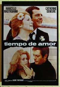 h458 IT ONLY HAPPENS TO OTHERS Spanish movie poster '71 Deneuve