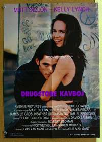 h279 DRUGSTORE COWBOY Yugoslavian movie poster '89 Matt Dillon, Lynch
