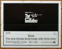 j170 GODFATHER half-sheet movie poster '72 Francis Ford Coppola classic!