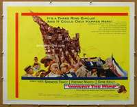 j214 INHERIT THE WIND style B half-sheet movie poster '60 Spencer Tracy
