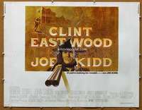 j225 JOE KIDD half-sheet movie poster '72 Clint Eastwood, John Sturges