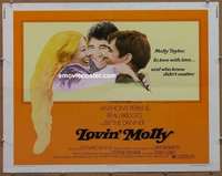 j278 LOVIN' MOLLY half-sheet movie poster '74 Blythe Danner