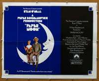 j336 PAPER MOON half-sheet movie poster '73 Tatum and Ryan O'Neal!