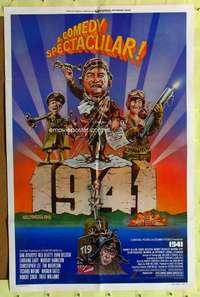 k988 1941 style F one-sheet movie poster '79 Spielberg, John Belushi