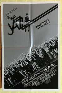 k970 ALL THAT JAZZ int'l one-sheet movie poster '79 Roy Scheider, Bob Fosse