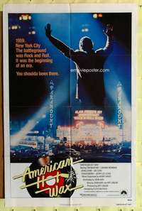 k967 AMERICAN HOT WAX one-sheet movie poster '78 Alan Freed, rock 'n' roll!