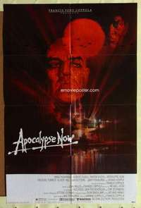 k960 APOCALYPSE NOW one-sheet movie poster '79 Coppola, Bob Peak artwork!
