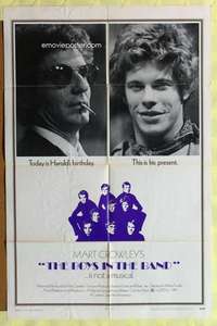 k916 BOYS IN THE BAND one-sheet movie poster '70 William Friedkin