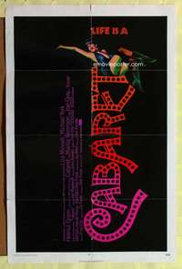 k903 CABARET one-sheet movie poster '72 Liza Minnelli, Bob Fosse
