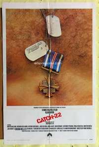 k889 CATCH 22 one-sheet movie poster '70 Mike Nichols, Joseph Heller