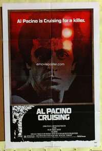 k841 CRUISING one-sheet movie poster '80 gay Al Pacino, William Friedkin