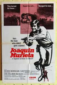 k814 DESPERATE MISSION one-sheet movie poster '69 Joaquin Murieta, western!
