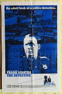 k811 DETECTIVE one-sheet movie poster '68 Frank Sinatra as gritty cop!