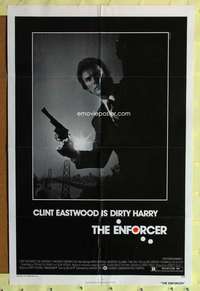 k767 ENFORCER one-sheet movie poster '77 Clint Eastwood, Dirty Harry!