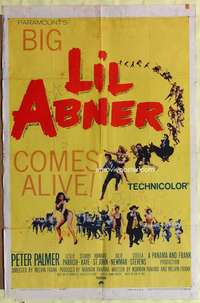 k659 LI'L ABNER one-sheet movie poster '59 Julie Newmar, Peter Palmer