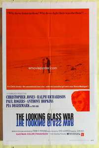k651 LOOKING GLASS WAR one-sheet movie poster '69 from John Le Carre novel!