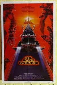 k627 MAD MAX 2: THE ROAD WARRIOR one-sheet movie poster '82 Mel Gibson