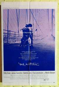 k602 ME NATALIE one-sheet movie poster '69 Patty Duke, James Farentino