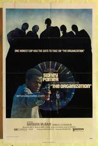 k516 ORGANIZATION one-sheet movie poster '71 Sidney Poitier as Mr. Tibbs!