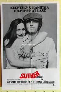 k301 SLITHER one-sheet movie poster '73 James Caan, Sally Kellerman